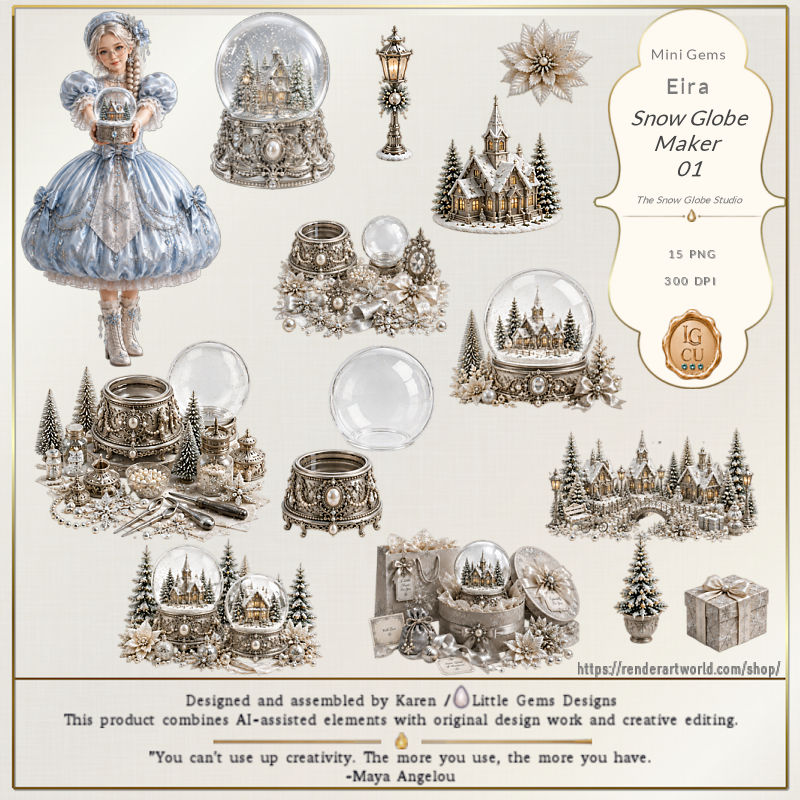 (image for) Mini Gems | CU | Eira | Snow Globe Maker 01